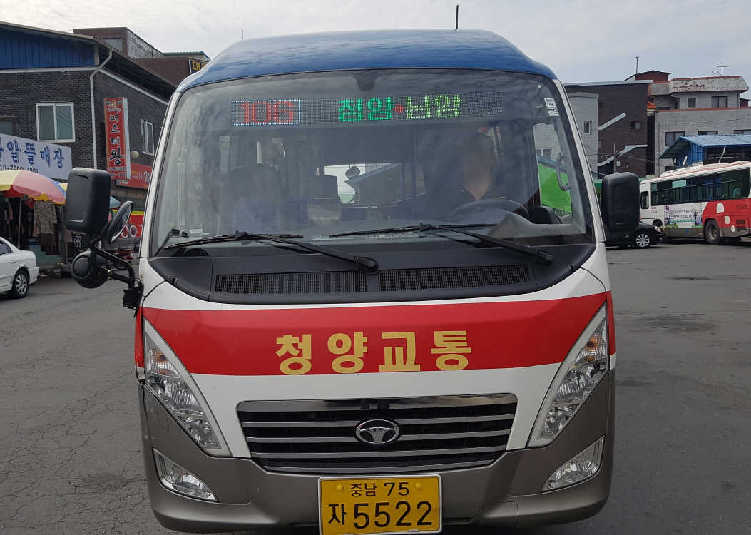 0927 농어촌버스 행선지 안내 LED 전광판 교체