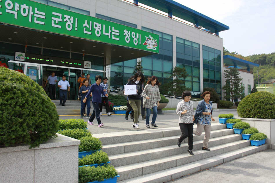 0927 청양군농업기술센터 소방합동 훈련1