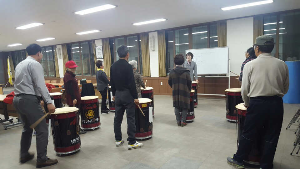 0329 장평면 주민자치프로그램 난타교실