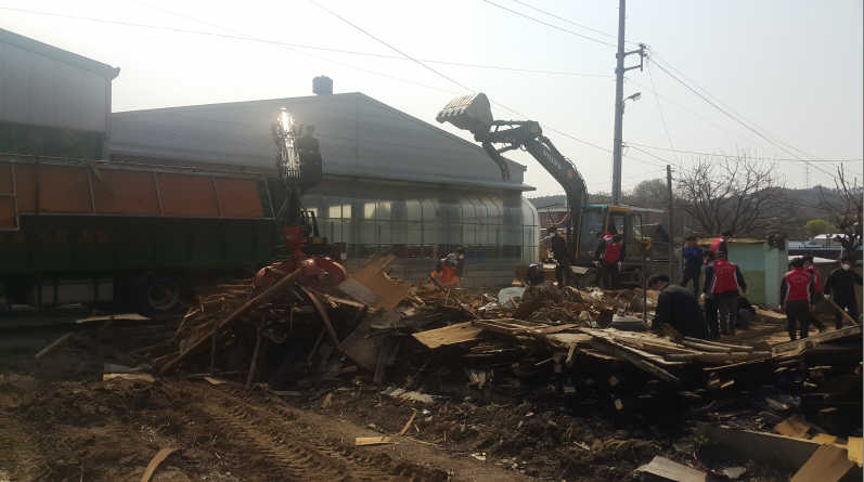 0414 정산면 봉사활동