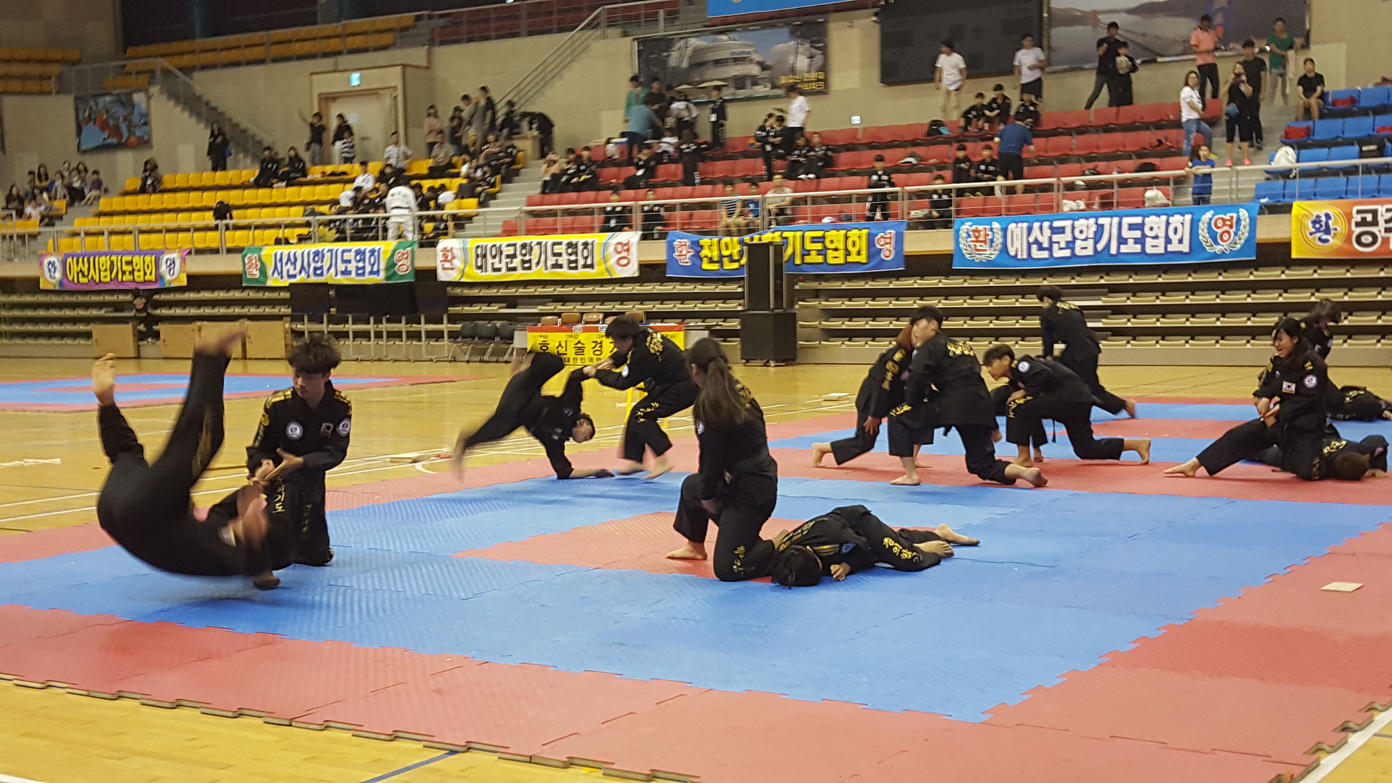 0821 제9회 충남교육감기 학생 합기도대회2