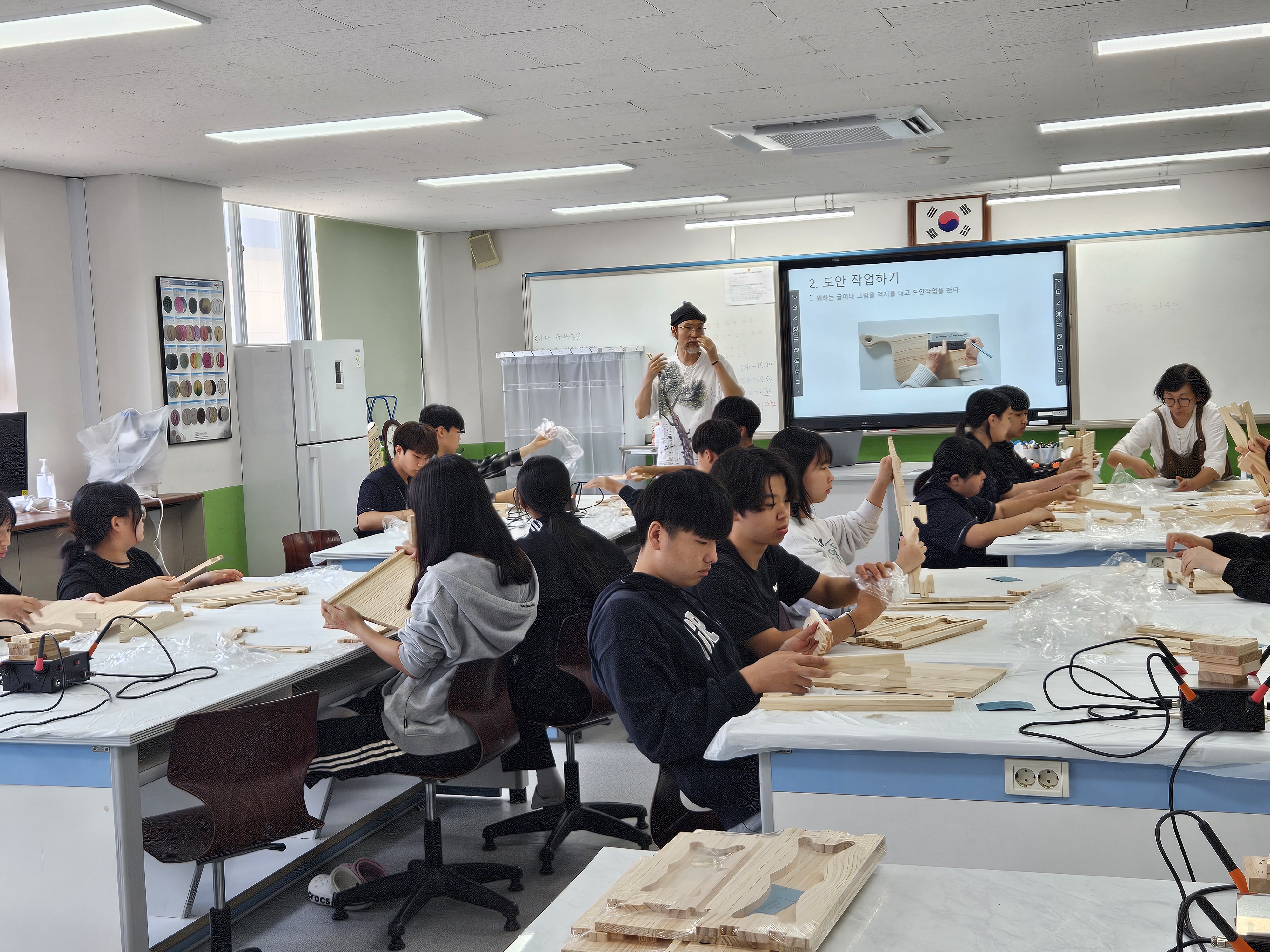 사진(청양군 농업기술센터, 청양고 학교4-H 과제활동 추진)