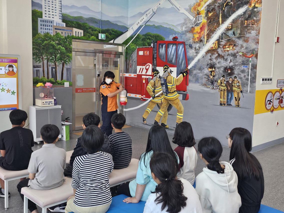 청양소방서 119안전체험교실 체험02
