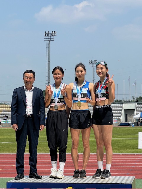 청양군청 육상팀, 제28회 나주 한국실업육상연맹(KTFL) 전국실업육상경기선수권대회 금4 동1 획득(높이뛰기 1위 장선영)