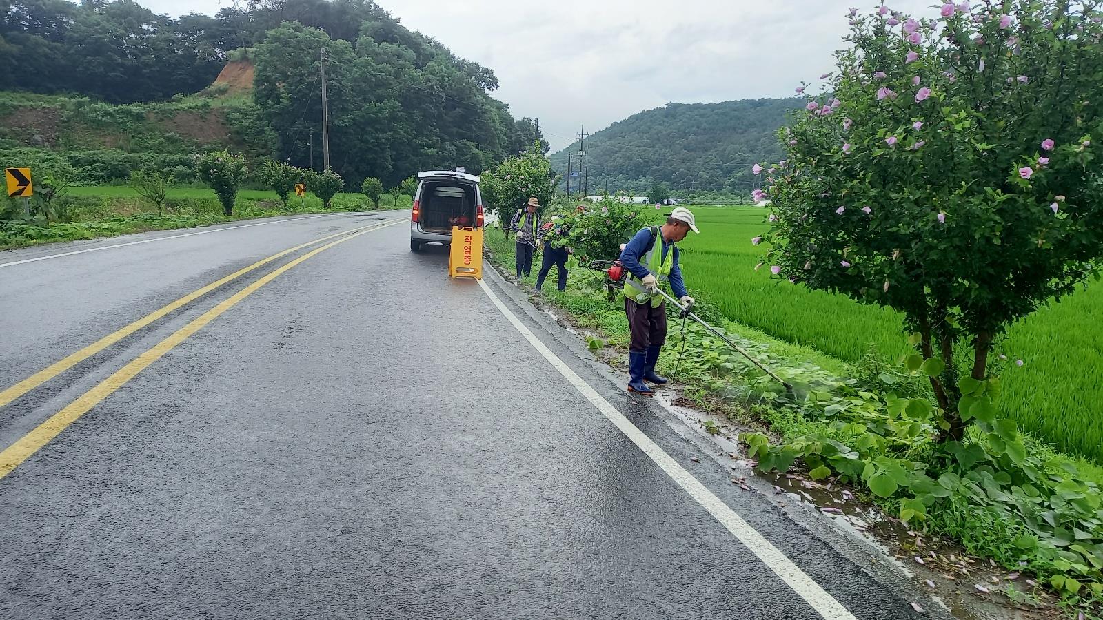 추석맞이 가로수 및 공원 정비완료