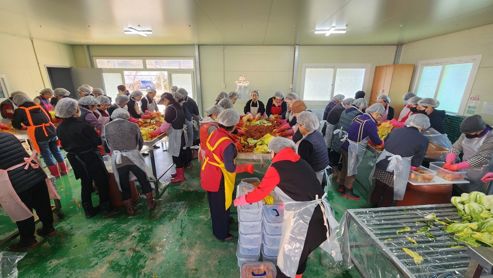 청양군 사회복지관 김장나눔행사2