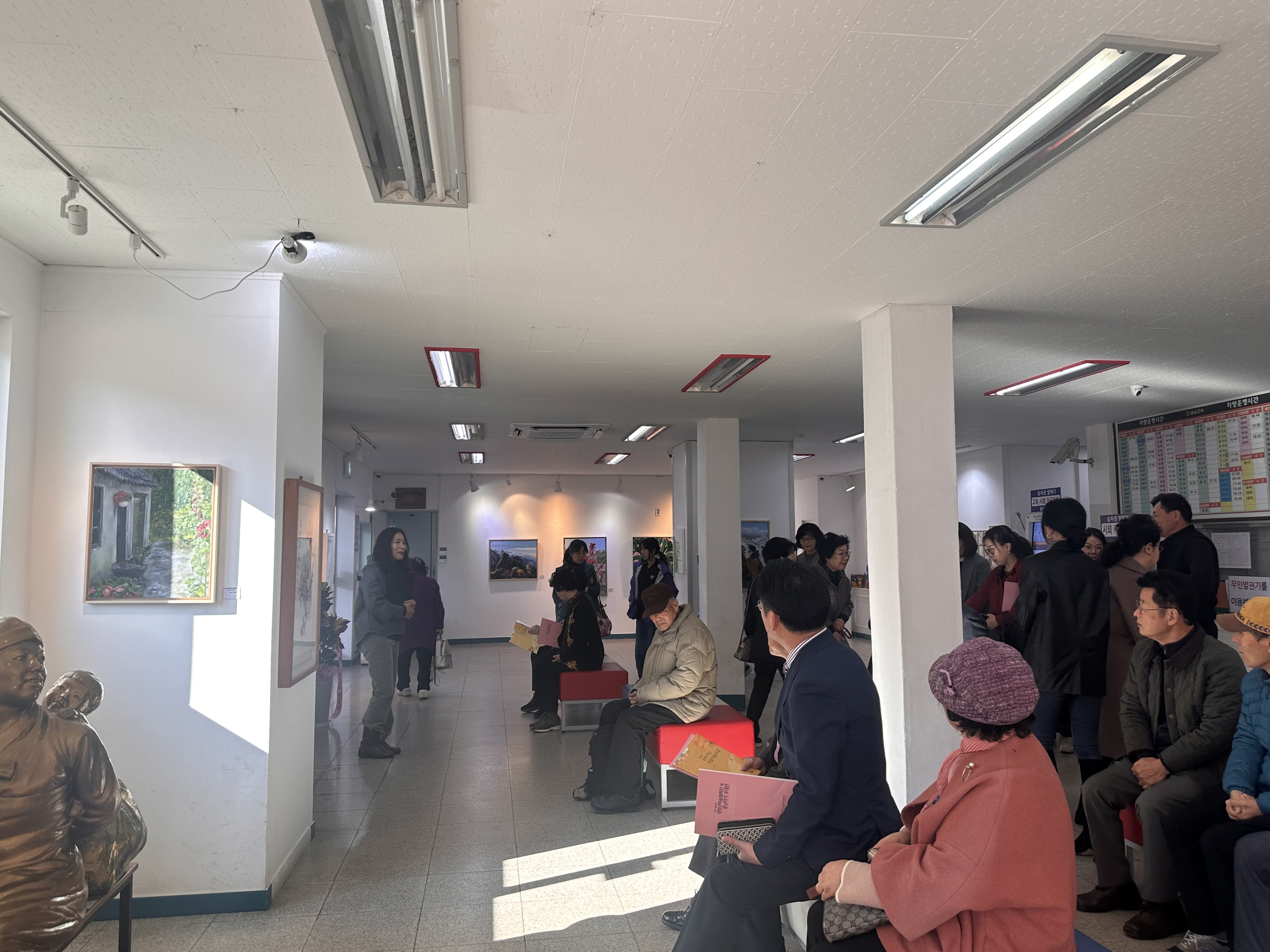 제18회 청양군미술협회전 및 충남작가 초대전, 찾아가는 마을미술교실 작품 전시회 개최 2