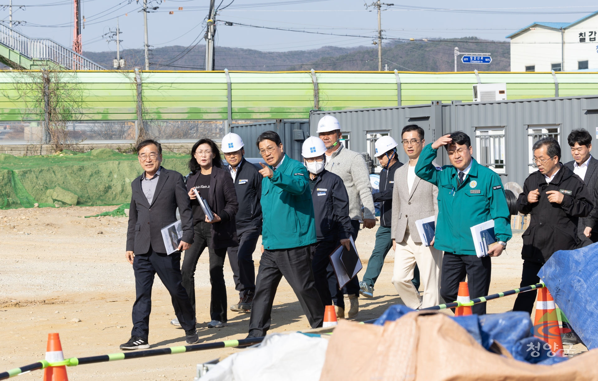 1. 김돈곤 청양군수, 주요 사업 12곳 현장 점검 (1)