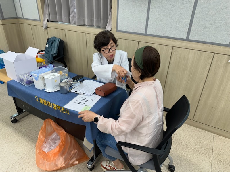 2. 청양군  여성농업인 특수 건강검진 실시 (2)