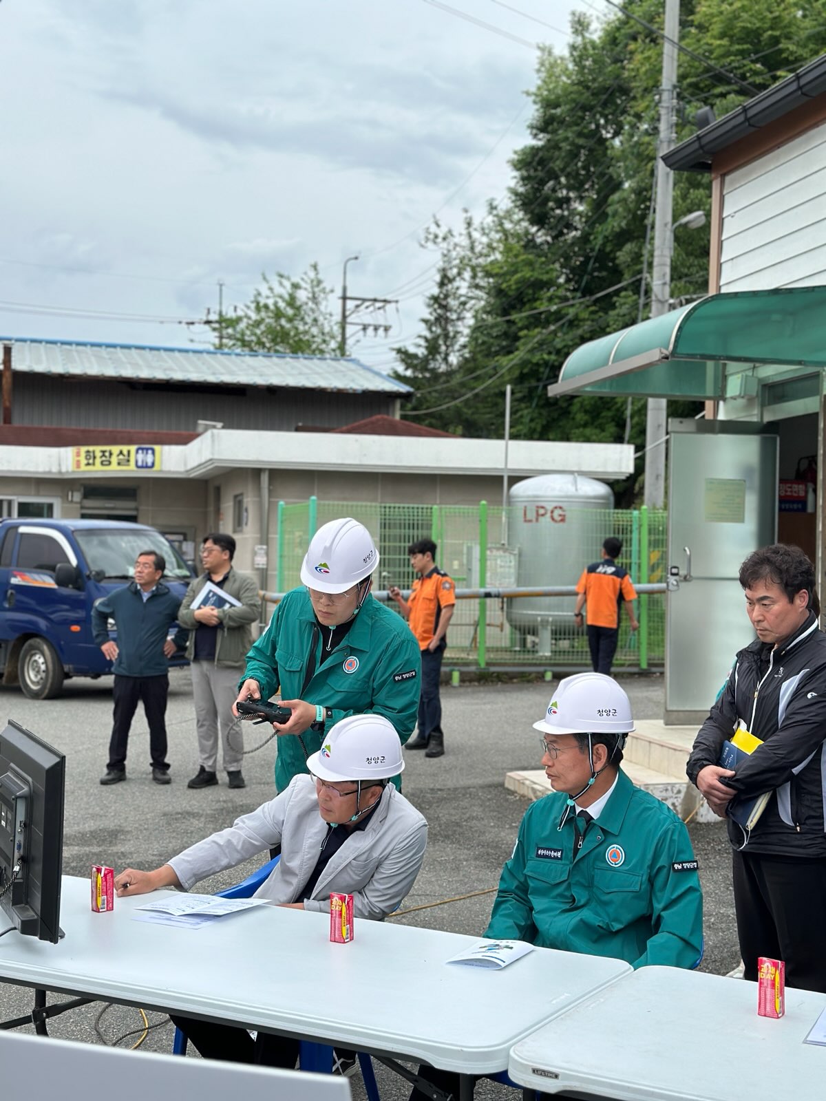5. 청양군  정산시장서 집중안전점검 실시