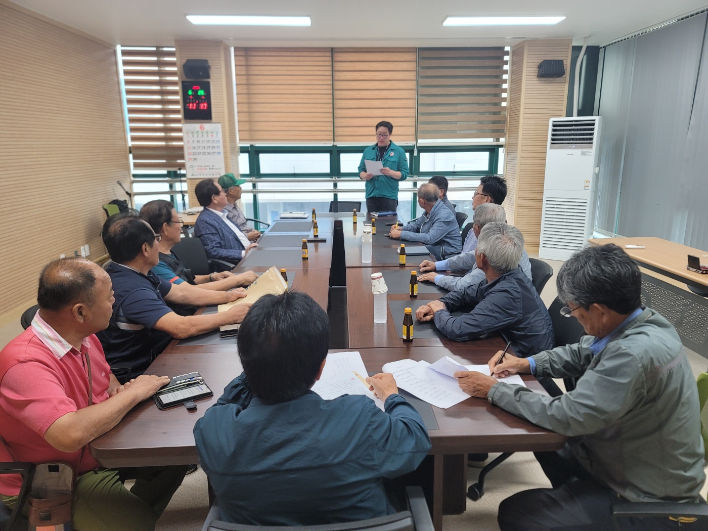 5. 청양군, 한국밤재배자협회 청양군지회 여름철 자연재난 대비 밤나무 임지내 예방활동 협조 논의
