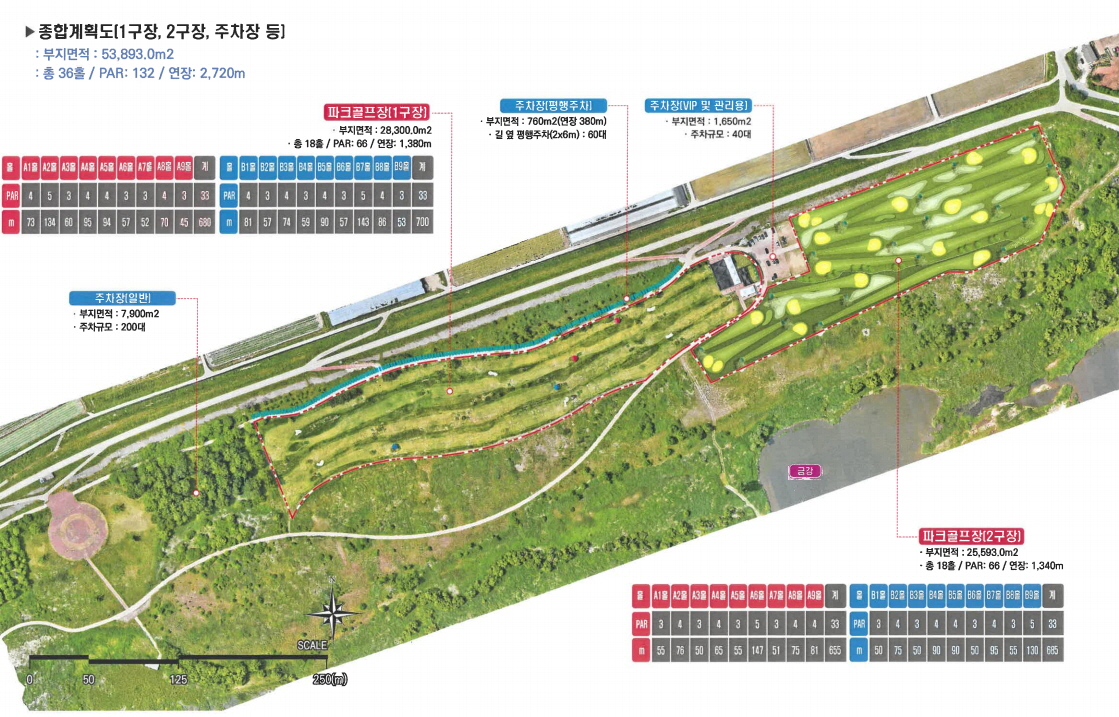 1. 청양 금강변 파크골프장 ‘전국대회 규모 36홀’로 재탄생(조감도)