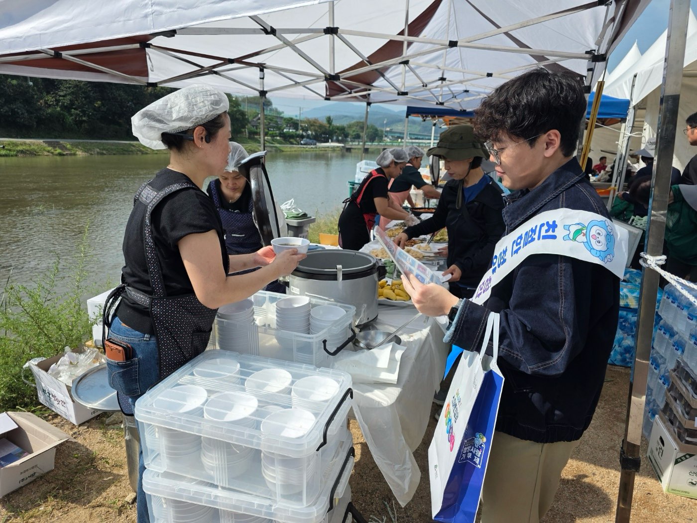 6. 칠갑문화제 맞이 음식문화 개선사업 홍보 캠페인 실시(1-1)