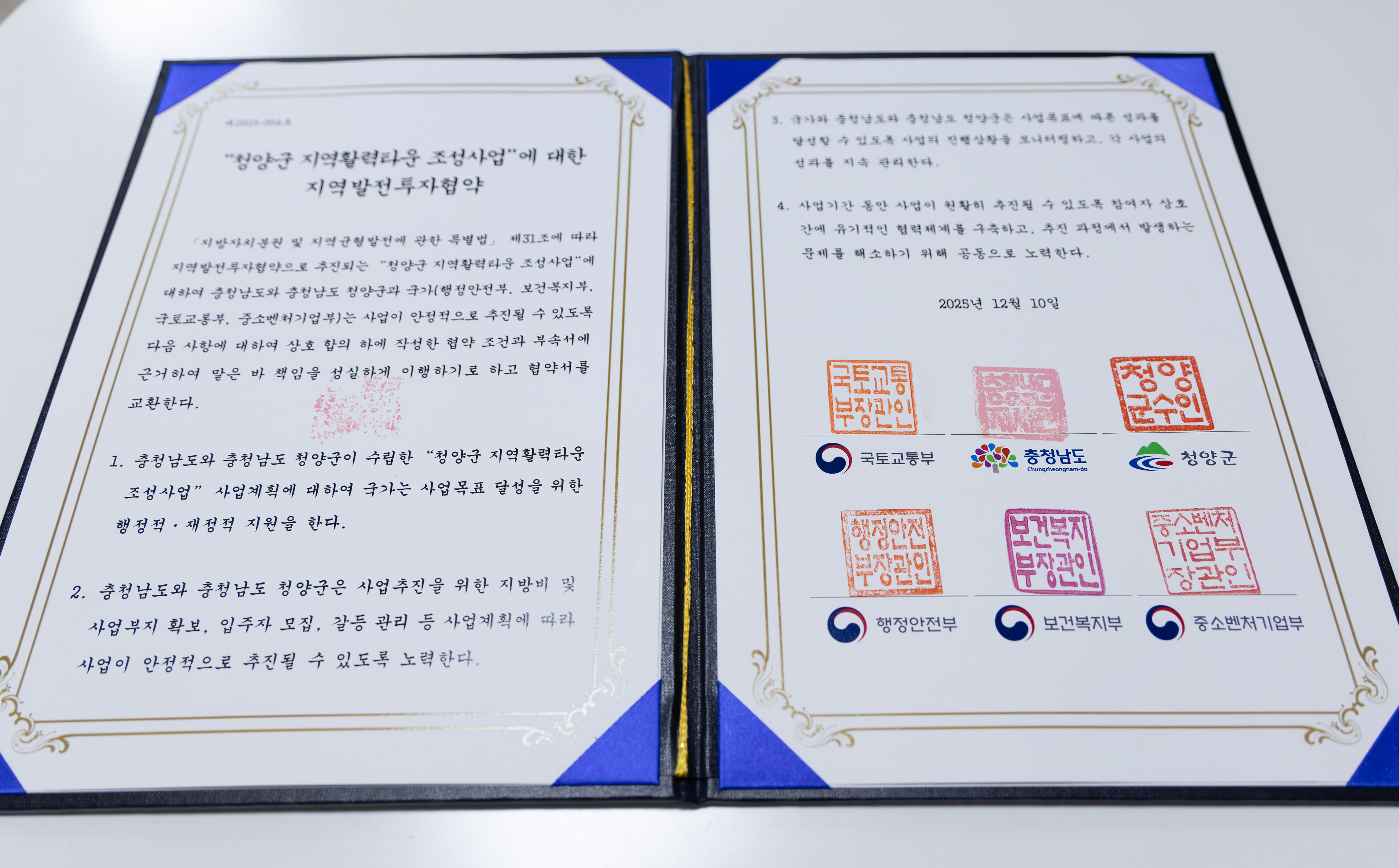 1. 청양군  지역이 직접 설계한 발전전략 정부와 손잡고 추진(2)