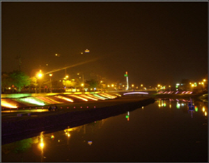 청양의 밤이 화려해진다