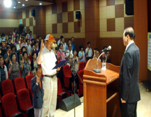 청양군 음식업 영업주 위생교육 및 자율결의 다져