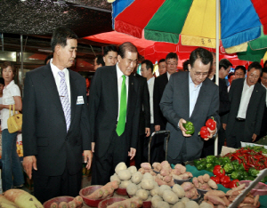 한승수 국무총리 청양방문