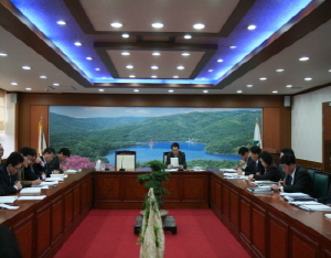 이명복 청양부군수 재정조기집행 강력 추진