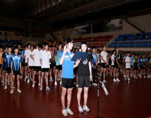 청양에서 ‘전국남여중고학생탁구대회’ 5일간 열전