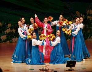 한국자유총연맹 청양군지회 평양민속예술단 공연