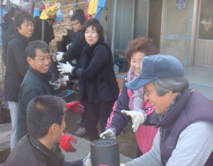 정산면, 사랑의 연탄배달로 ‘훈훈’