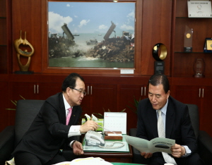 청양발전 위해 종횡무진, 국책사업 확보 총력