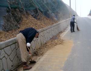 해빙기 도로일제 정비나서