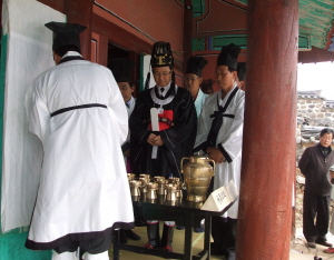 청양 정산향교 춘계 석전대제 거행