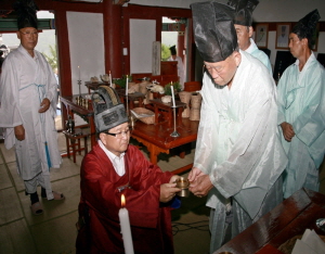 청양향교 추계 석전대제 봉행