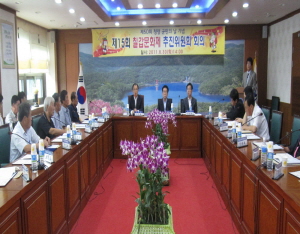 칠갑문화제 행사 준비 착착