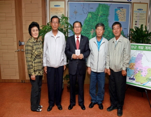 청양사랑장학금 기탁 이어져