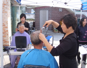 자원봉사 천사들이 마을로 찾아갑니다