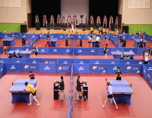 청양, 아시아선수권대회 파견 청소년 탁구 국가대표 선발전 펼쳐져