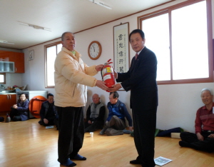 1가정 1소화기 갖기 운동에 각 기관 동참