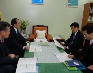 이석화 군수 청양군에 꼭 필요한 농관원 증설 건의