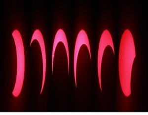 청양 칠갑산 천문대, 부분일식 사진촬영 성공