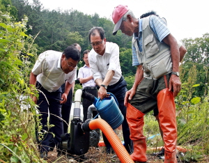 이석화 청양군수 가뭄 피해 최소화 및 장기대책 마련에 분주