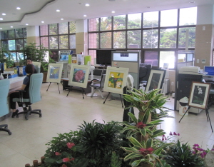 청양군, 미술작품 전시로 감성민원행정 펼쳐