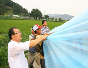 청양군 태풍 ‘볼라벤’ 응급복구에 총력전