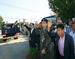 32사단, 신속한 태풍피해복구로 주민 감동