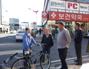 이석화 청양군수 자전거타고 친환경 민생탐방