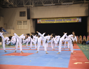 아시아대학 태권도 국가대표 선발전 개막