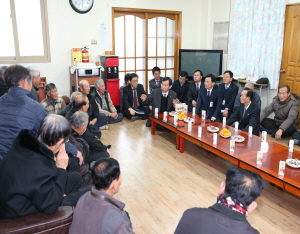 청양군 읍ㆍ면 연두순방 성황리에 마무리