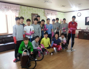 복싱 국가대표 선수단 자원봉사활동