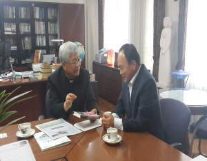 “교황 방한시 청양 방문 청원”