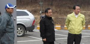 청양군 구제역 차단에 불철주야