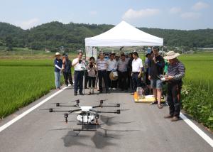 작물보호제 살포 농업용 드론이 대신한다!