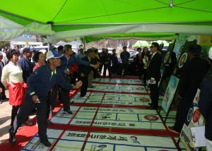 장승축제장 최고 인기는 한궁!