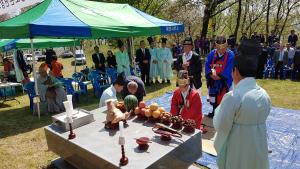 제14회 두릉윤성 백제 부흥군 위령제 봉행