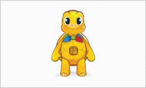 청양 황금복거북이 캐릭터 디자인, 우수 특허로 인정받아